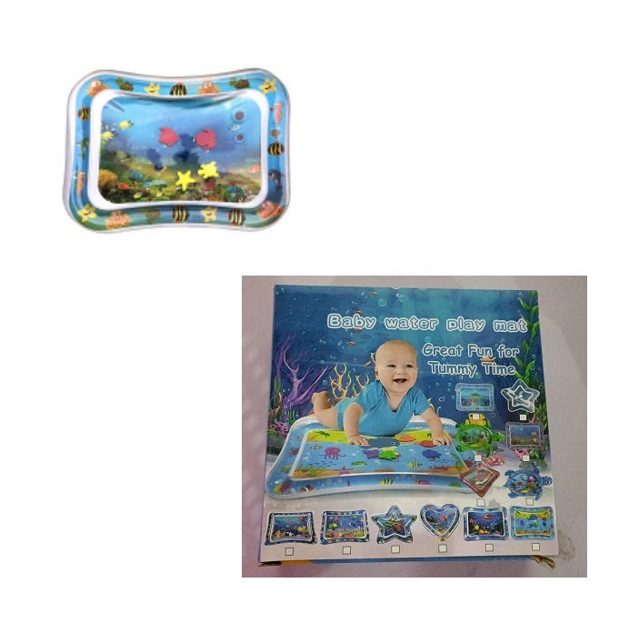Baby Inflatable Water Mat, Infants Summer Beach Water Mat Patted Pad Water Cushion For Infants Toddlers Summer Activity Play Toys Baby Pillows - Cubbies Bliss